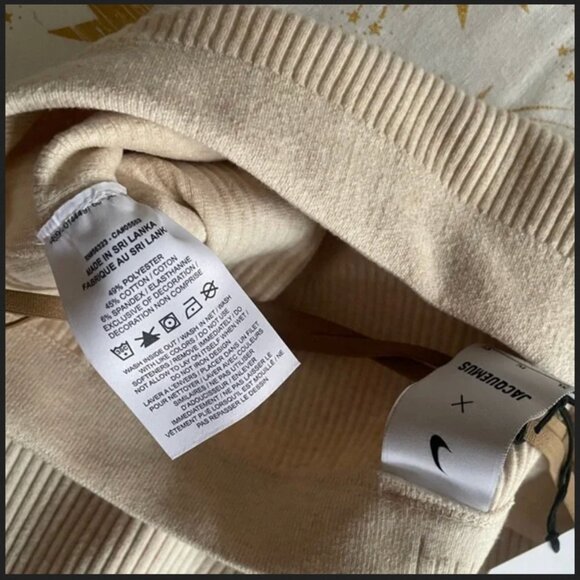 🔥 Jacquemus x Nike size XL Thigh Shorts Pearl Color - Picture 8 of 8